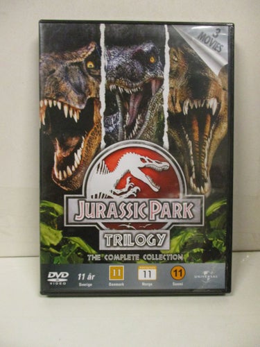 Jurassic Park Trilogy (3-disc) - FINT SKICK!