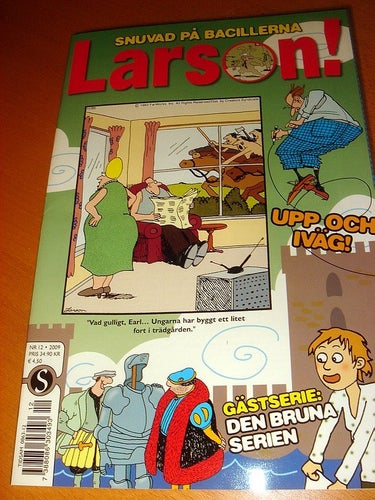 LARSON (svensk) NY OLÄST Nr 12 2009 !!!