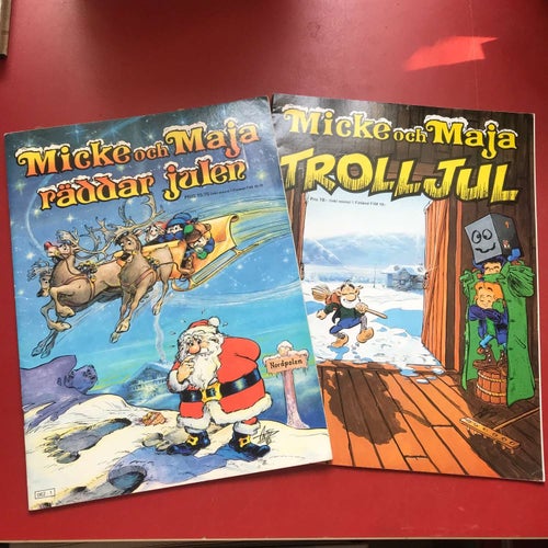 MICKE OCH MAJA Micke och Maja räddar julen + Trolljul Arild Midthun