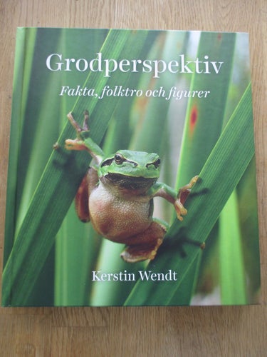 Allt om grodor, Grodperspektiv, fakta, folktro och figurer, Kerstin Wendt