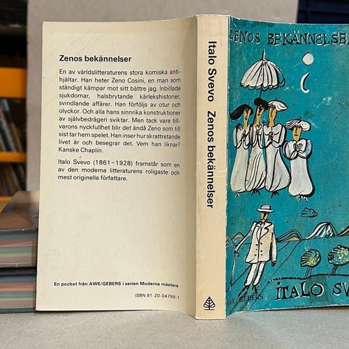 Zenos bekännelser av Italo Svevo, bok, Very good plus