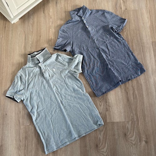 H&M Två pikétröjor stl S