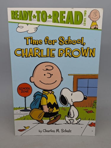 Time for School, Charlie Brown (Snobben) by Schulz, Charles M.