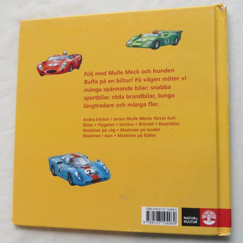 Mulle Mecks Första Bok: Bilar av George Johansson & Jens Ahlbom