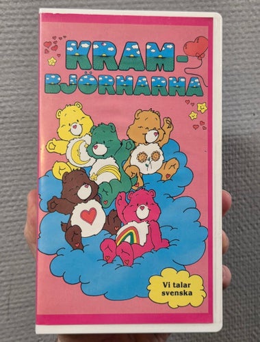Krambjörnarna (1985) VHS Svenskt tal (Care Bears)