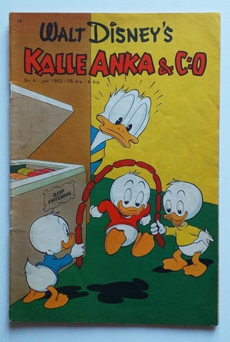 Walt Disney's Kalle Anka & C:o, nr 6 1953