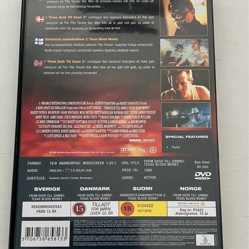 From Dusk Till Dawn 2 Texas Blood Money (DVD)