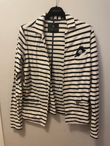 Maison Scotch vit/marin kavaj storlek 2