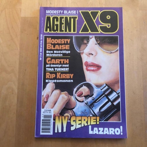 Agent X9 nr 3, 1993 - Modesty Blaise: Den Motvillige Mördaren