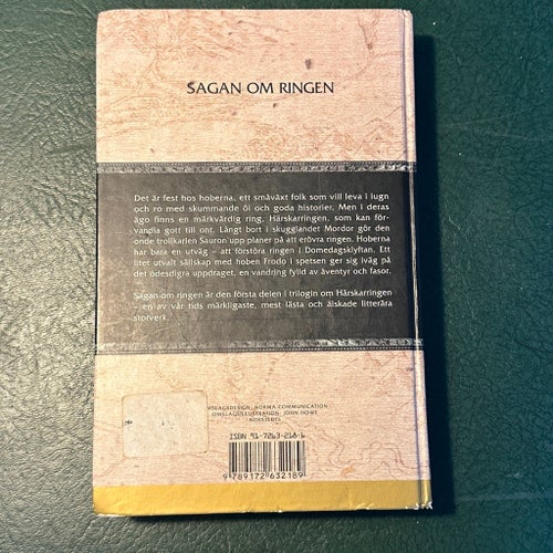 Sagan om ringen bok - J.R.R Tolkien