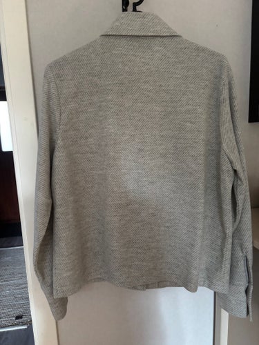 Vero Moda ljusgrå skjortjacka, storlek S