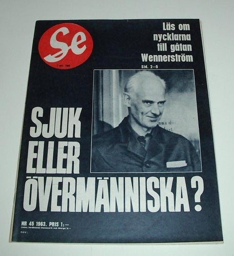 SE nr 45 1963 - Wennerström, Pekka Langer, fjällmarschen mm