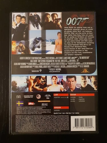 Die another day 007 DVD