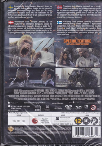 DVD / Rampage - Big Meets Bigger / Malin Åkerman / Ny & Inplastad
