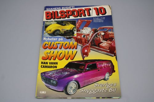 Bilsport Nr 10 1985