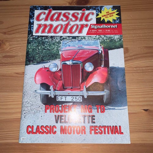 Classic Motor 1985 nr 9
