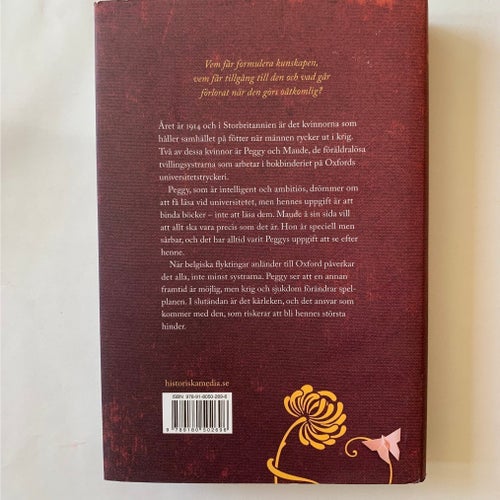 Bokbindaren i Oxford - Pip Williams
