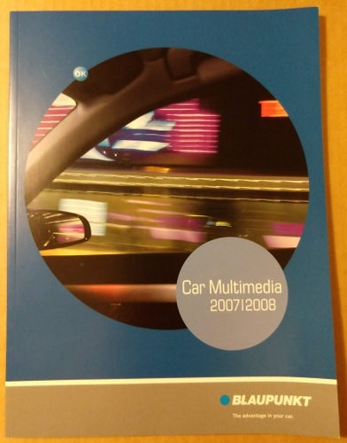 Blaupunkt Car multimedia 2007-2008 katalog