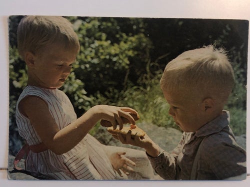 Svängsta Skorpor 1969 Reklam Reklamkort