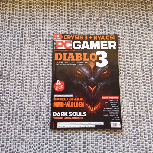 Svenska PC Gamer nr 187 från maj 2012