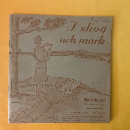 Böcker. Tidskrifter. ORIENTERINGSBOK. Med information och arbetsuppgifter.