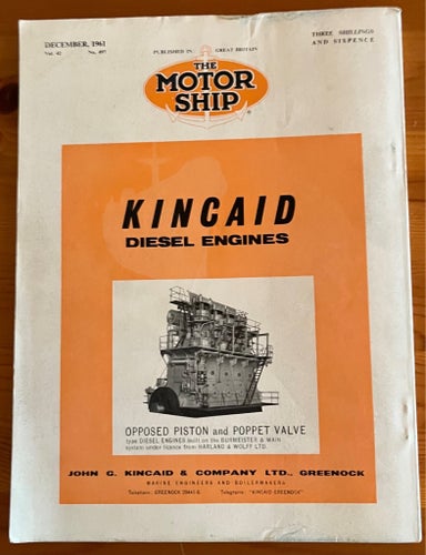 The Motor Ship, December 1961