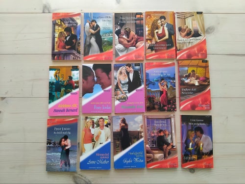 15 st Harlequin Romantik