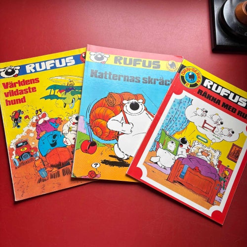 3 Album med RUFUS Dupa