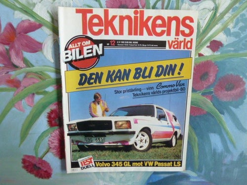 TEKNIKENS VÄRLD, NR12, 1980,