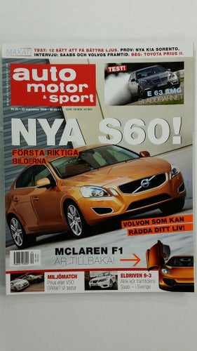 Auto motor & sport 20 2009: Toyota Prius, Volvo V50 1,6D Drive, Mazda 3 MPS