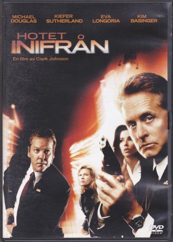 DVD / Hotet Inifrån / M Douglas, K Sutherland, Longoria, Basinger / Nära nyskick
