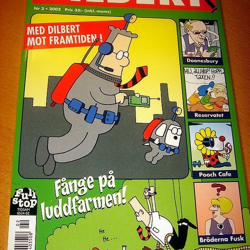 DILBERT nr 2 2002 NY OLÄST