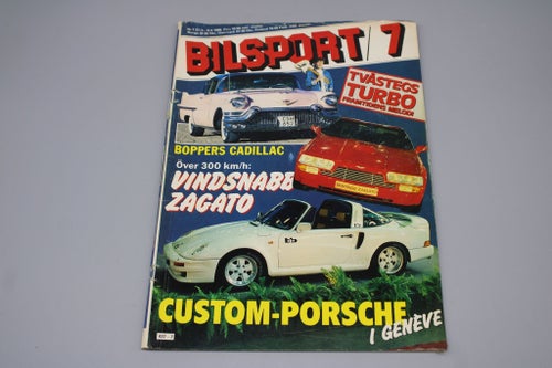Bilsport Nr 7 1986