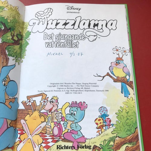 Disney's WUZZLARNA Det sjungande vattenfallet 1986