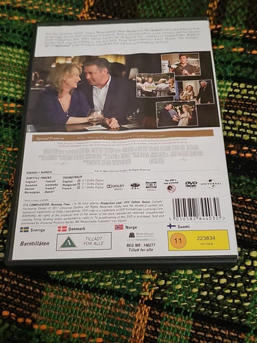 It's Complicated - Meryl Streep, Steve Martin DVD (Sv Text)