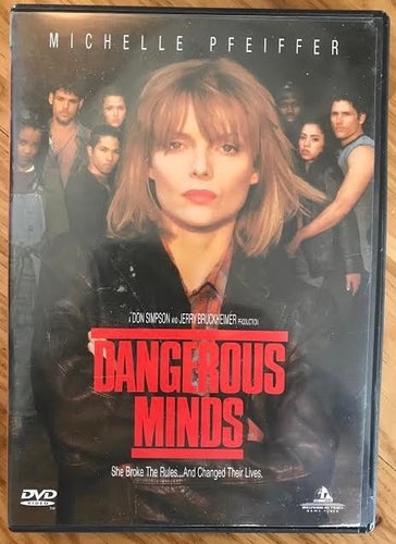 Farliga Sinnen - Dangerous Minds - Svensk text - Fint skick - UTGÅTT