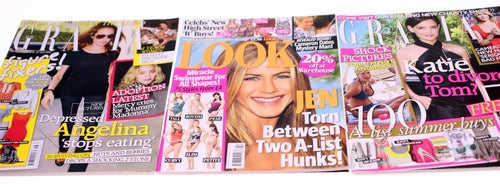 Grazia/Look magazines-three magazines included-2009-NEW-UK-Jennifer Aniston-898g
