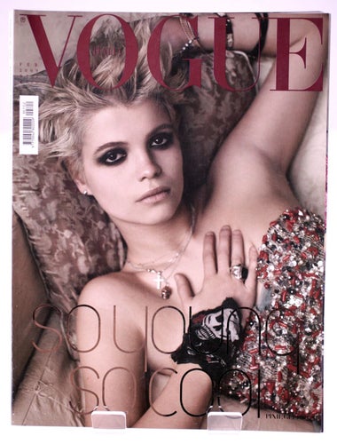 Vogue Italia Magazine February 2009-No.702-Pixie Geldof front cover-NEW-968g