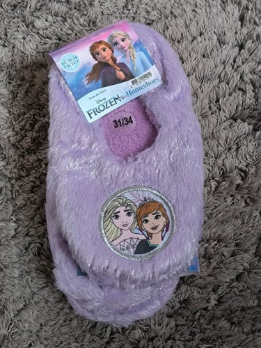Disney Frozen tofflor lila EU 31-34