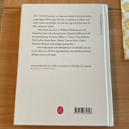 Det är dig jag har gett mitt hjärta av Anna Ekman