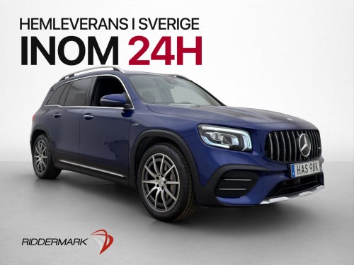 Mercedes-Benz GLB 35 AMG 4M 7-Sits Wide P-Värm Kamera Drag