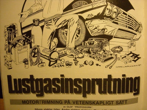 NOS Lustgasinsprutningssystem Motortrimmning på vetenskapligt sätt