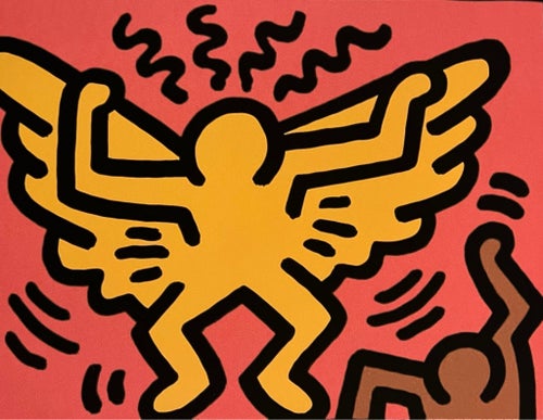Keith Haring - Signerad i Limited edition - Lågt utrop