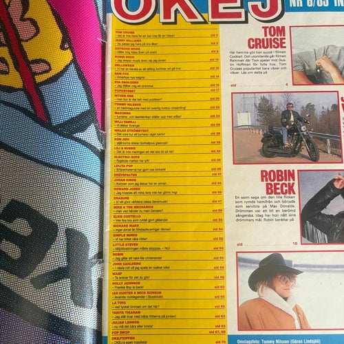 Tidningen OKEJ ! Nr 6 / 7 - 1989. Med POSTERS !