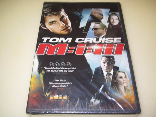 Mission: Impossible III - DVD Ny Inplastad