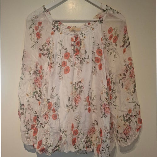 Chica London blommig blus S/M