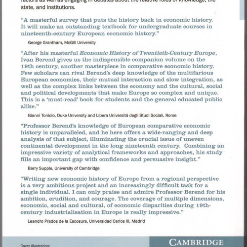 An Economic History of Nineteenth-Century Europe: Diversity and...