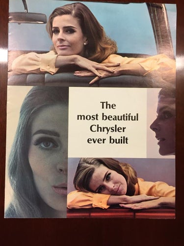 Försäljningsbroschyr Chrysler 1965