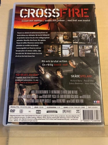 Crossfire, Dvd