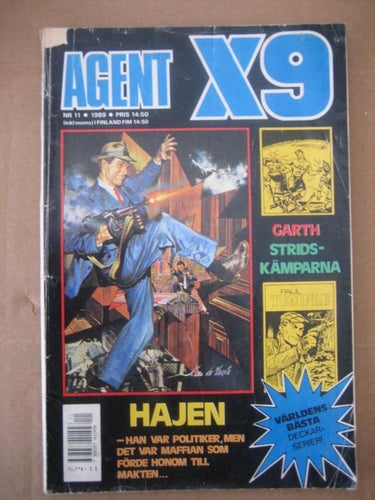 Agent X9    Nr:11-1989